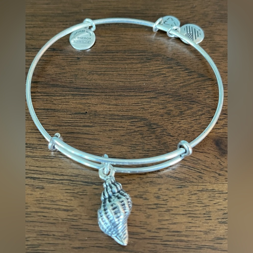 Alex and Ani Shell Charm Bracelet